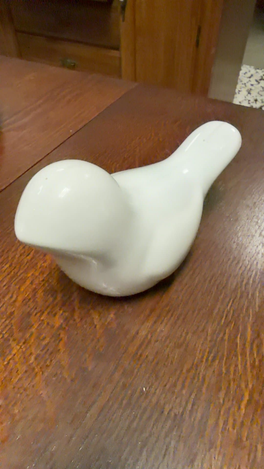Minimalist Ceramic Bird Figurine - Image 1