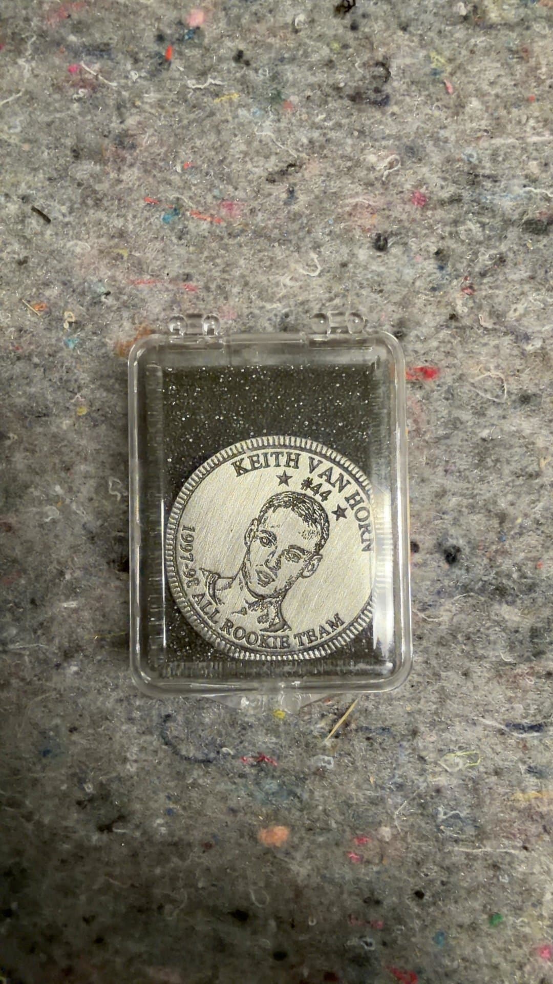 Keith Van Horn 1997-98 All Rookie Team Coin - Image 1