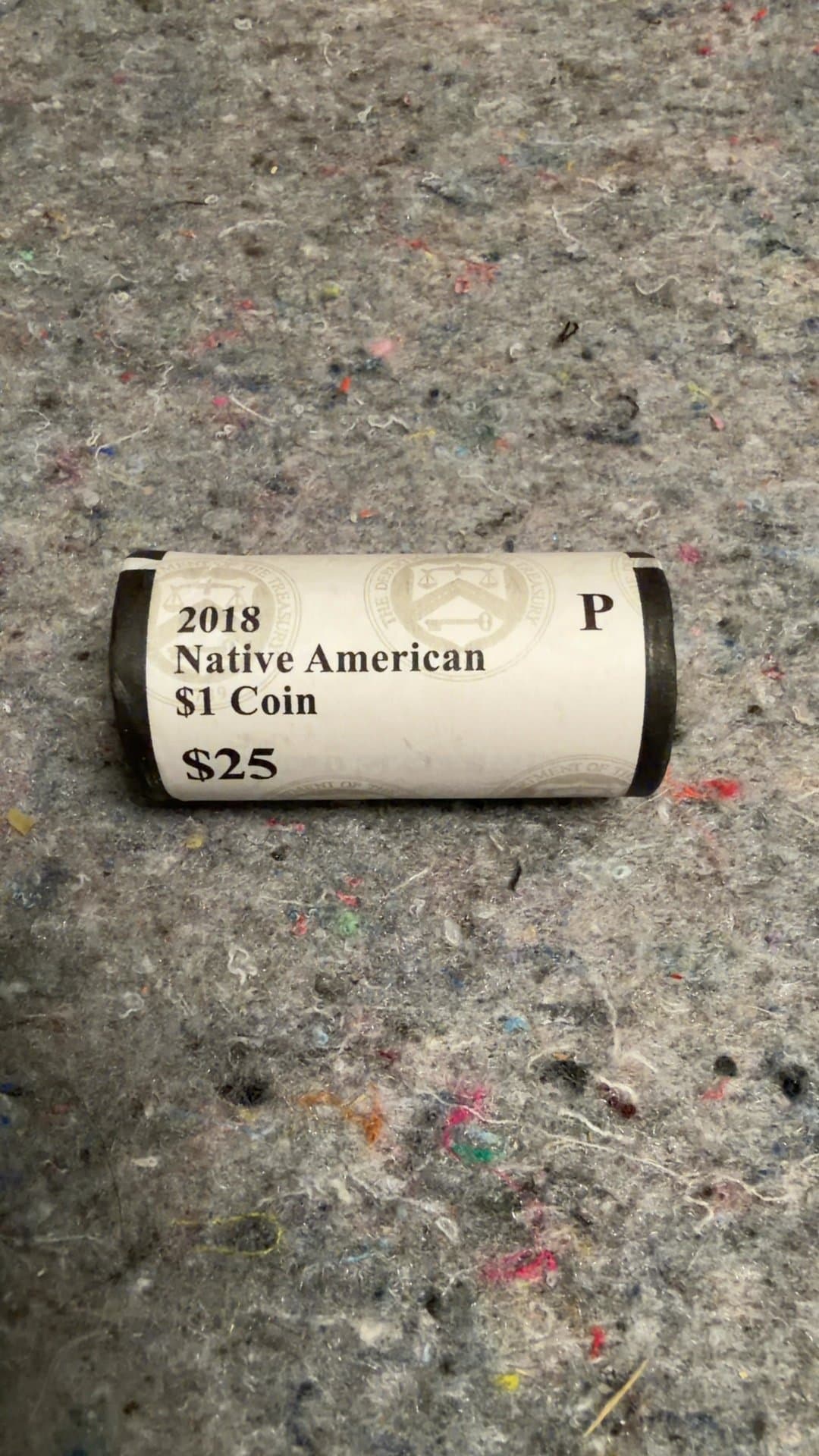 2018 Native American $1 Coin Roll - Image 1