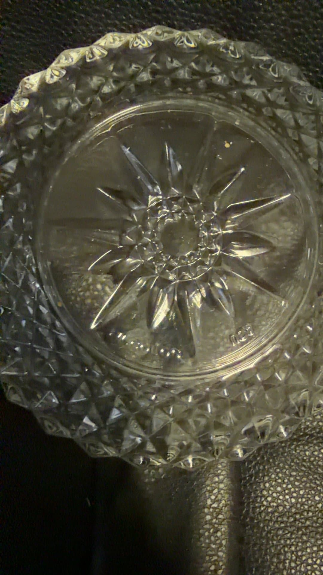 Vintage diamont pattern bowl by Arcoroc - Image 1