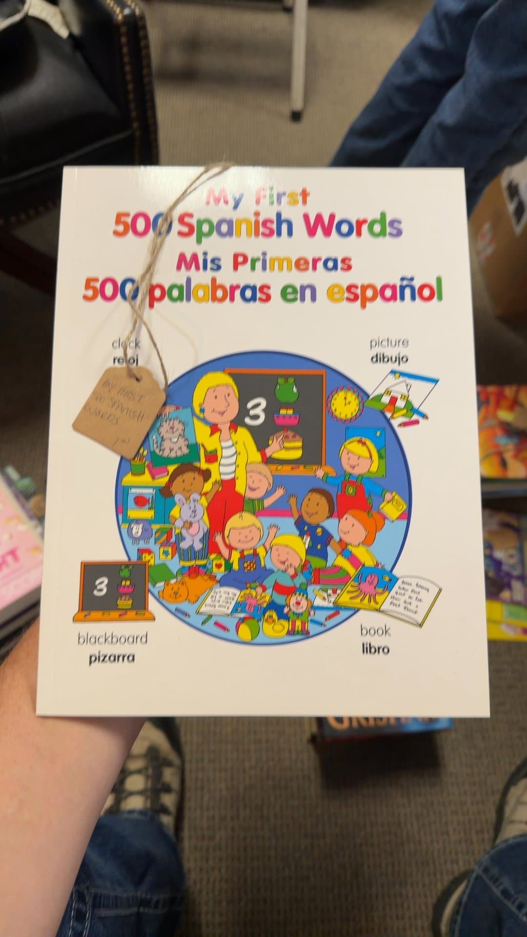 My First 500 Spanish Words Book - Image 1