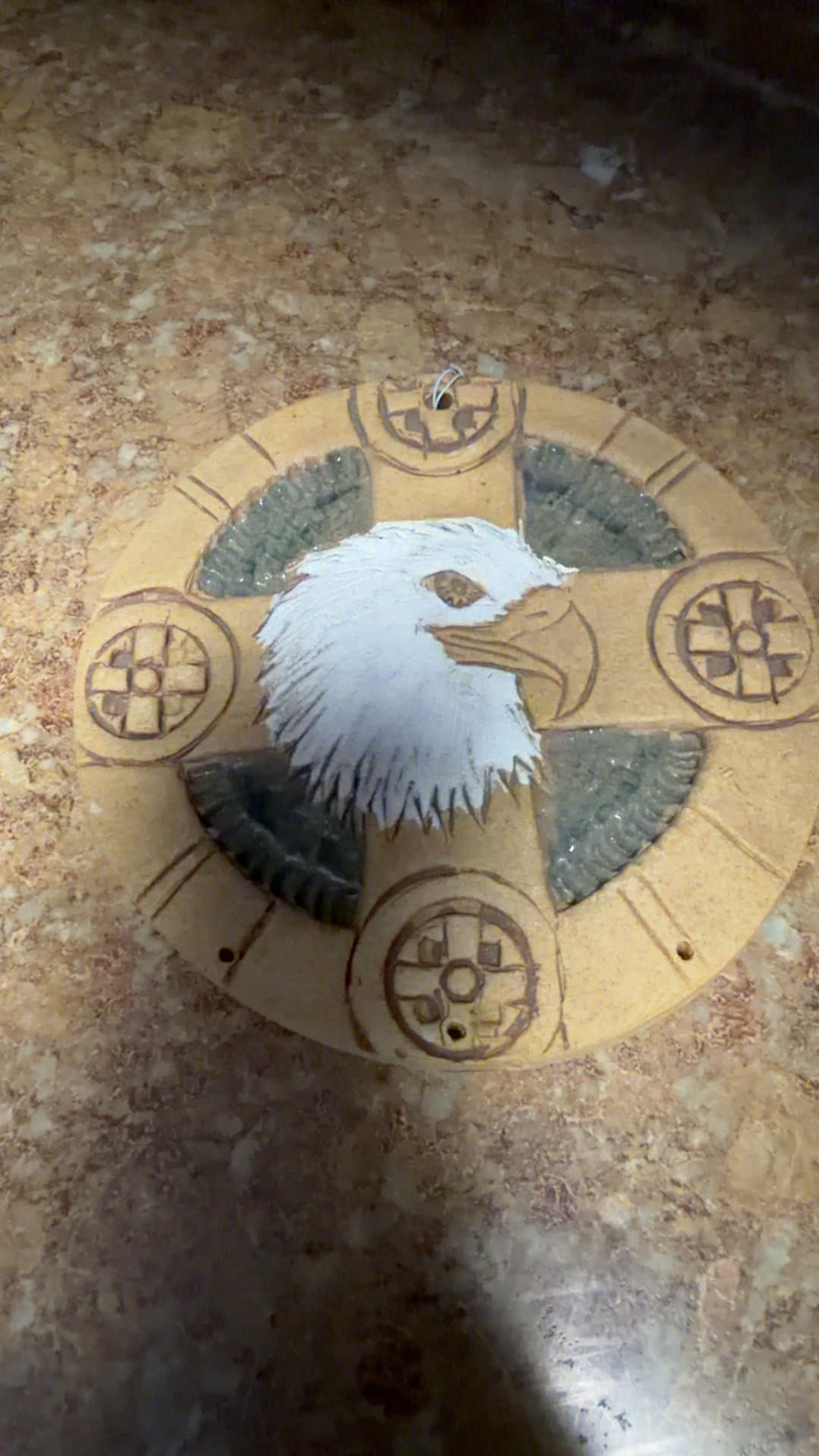 Eagle Relief Wall Plaque - Image 1