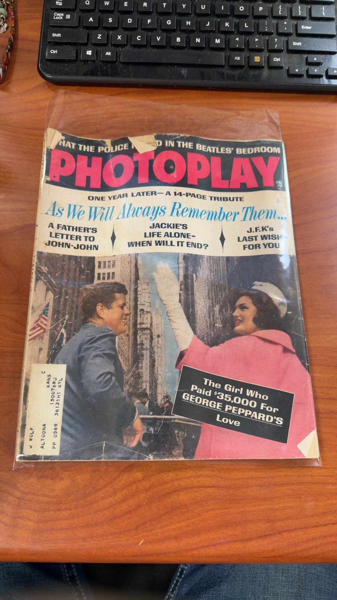 Photoplay Magazine December 1964 Issue - Image 1