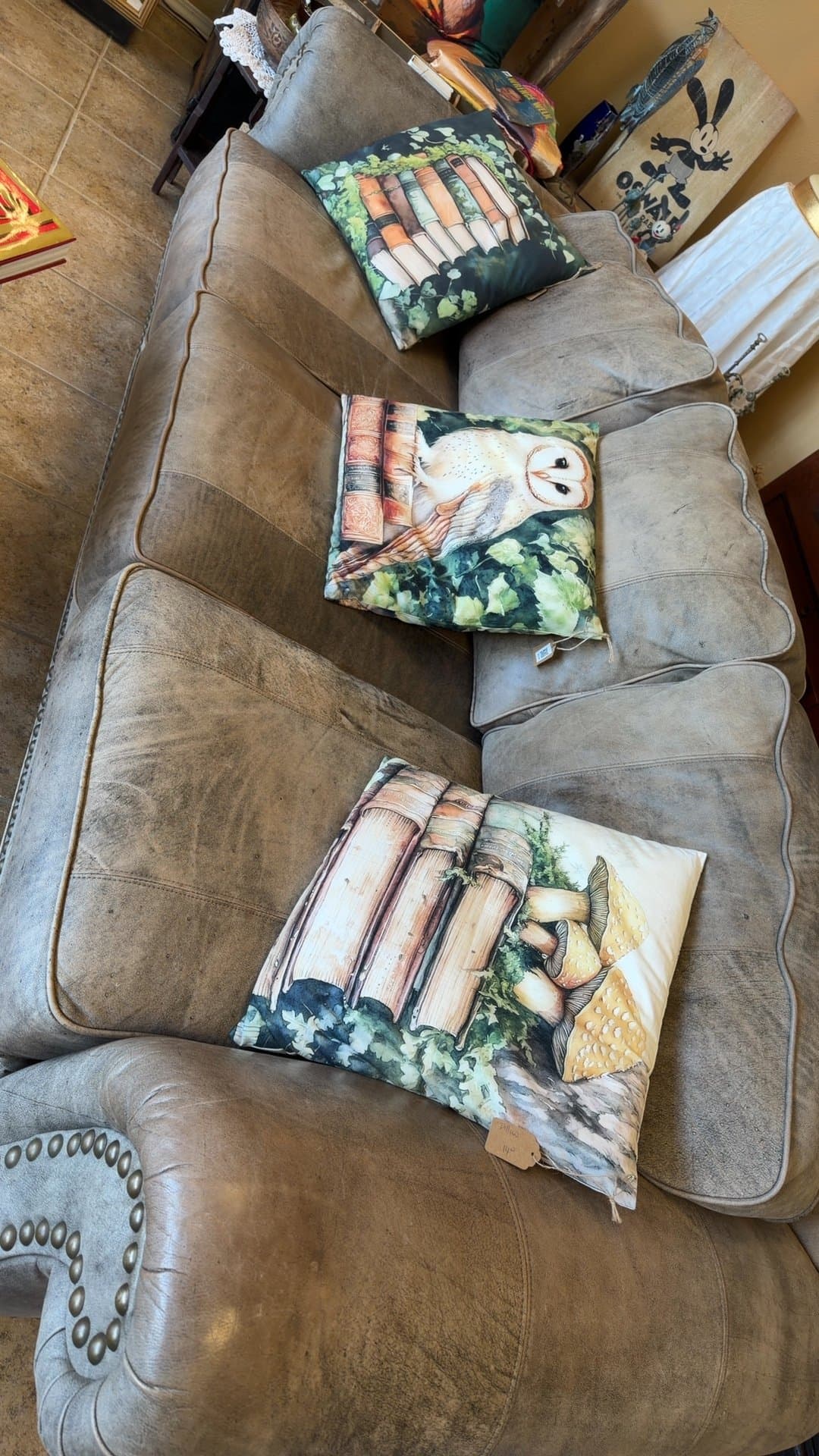 Leather Sofa - Image 1