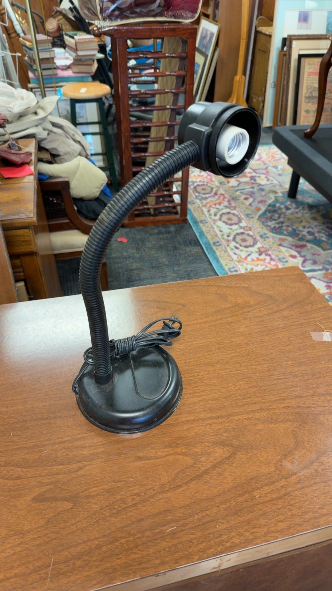 Vintage Adjustable Desk Lamp - Image 1