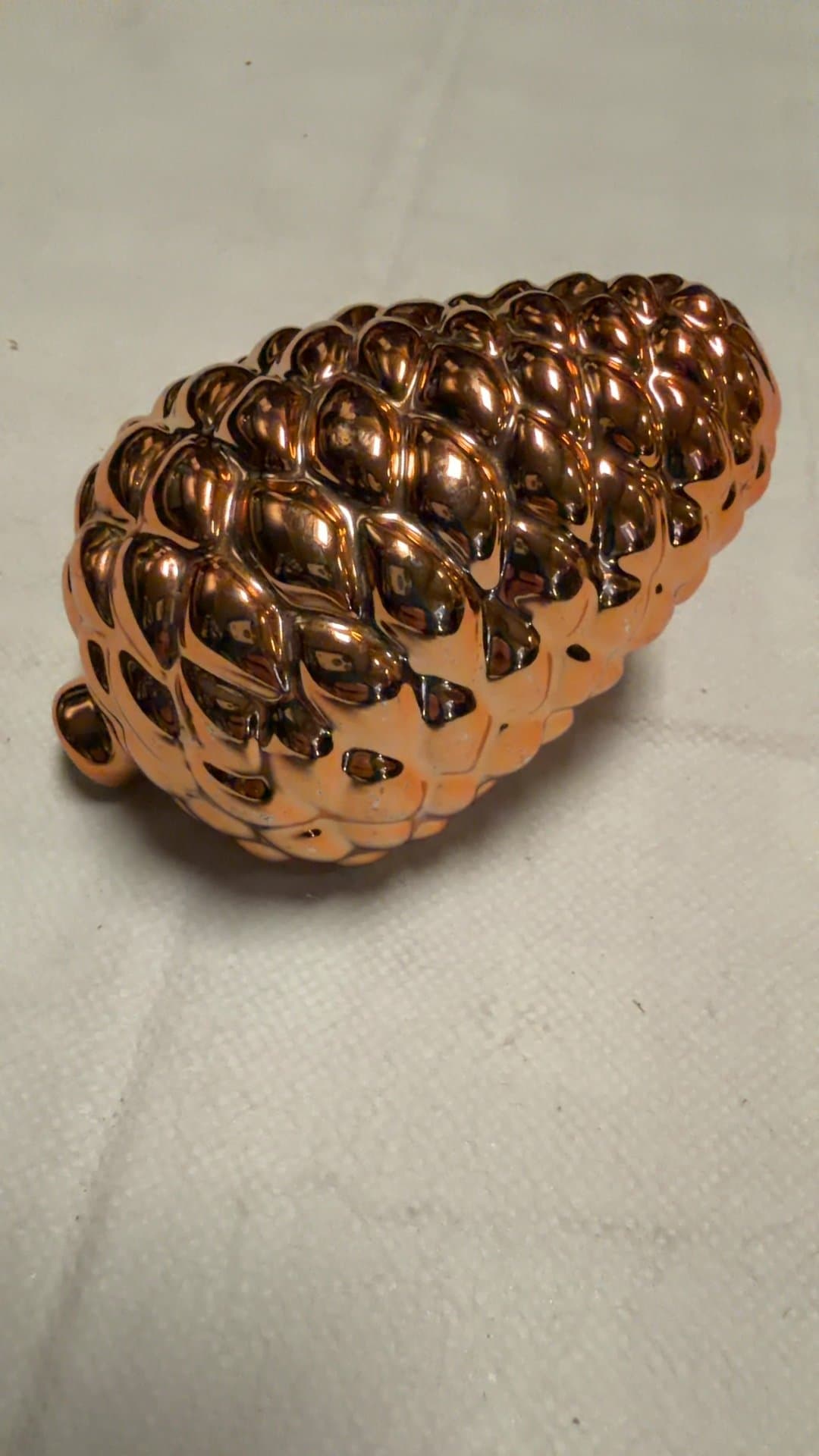 Copper color Pinecone Decor - Image 1