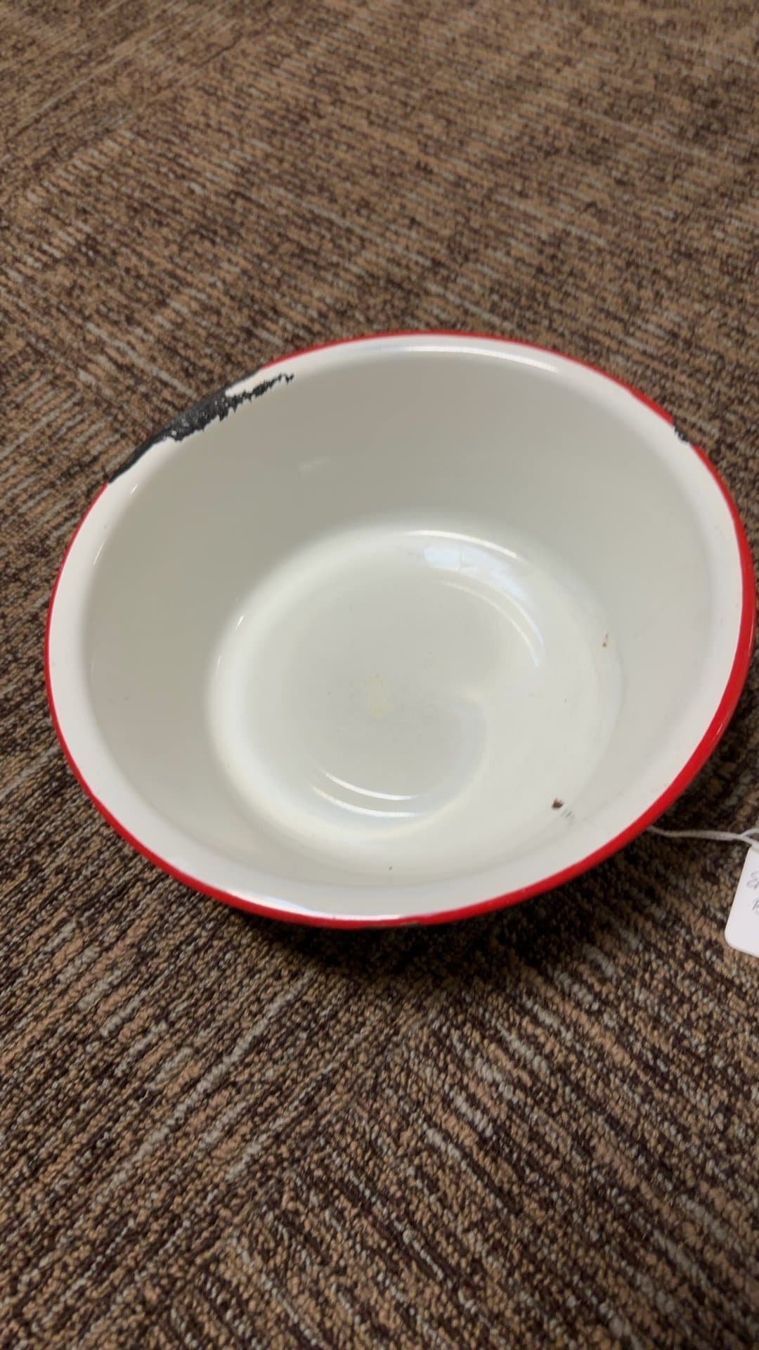 Vintage Enamelware Bowl - Image 1