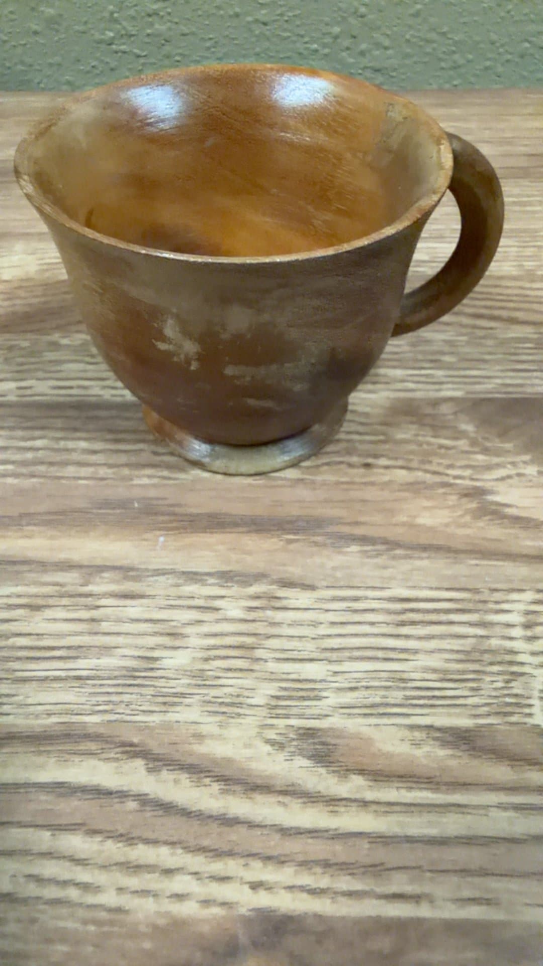 Handcrafted Wooden Cup - Image 1