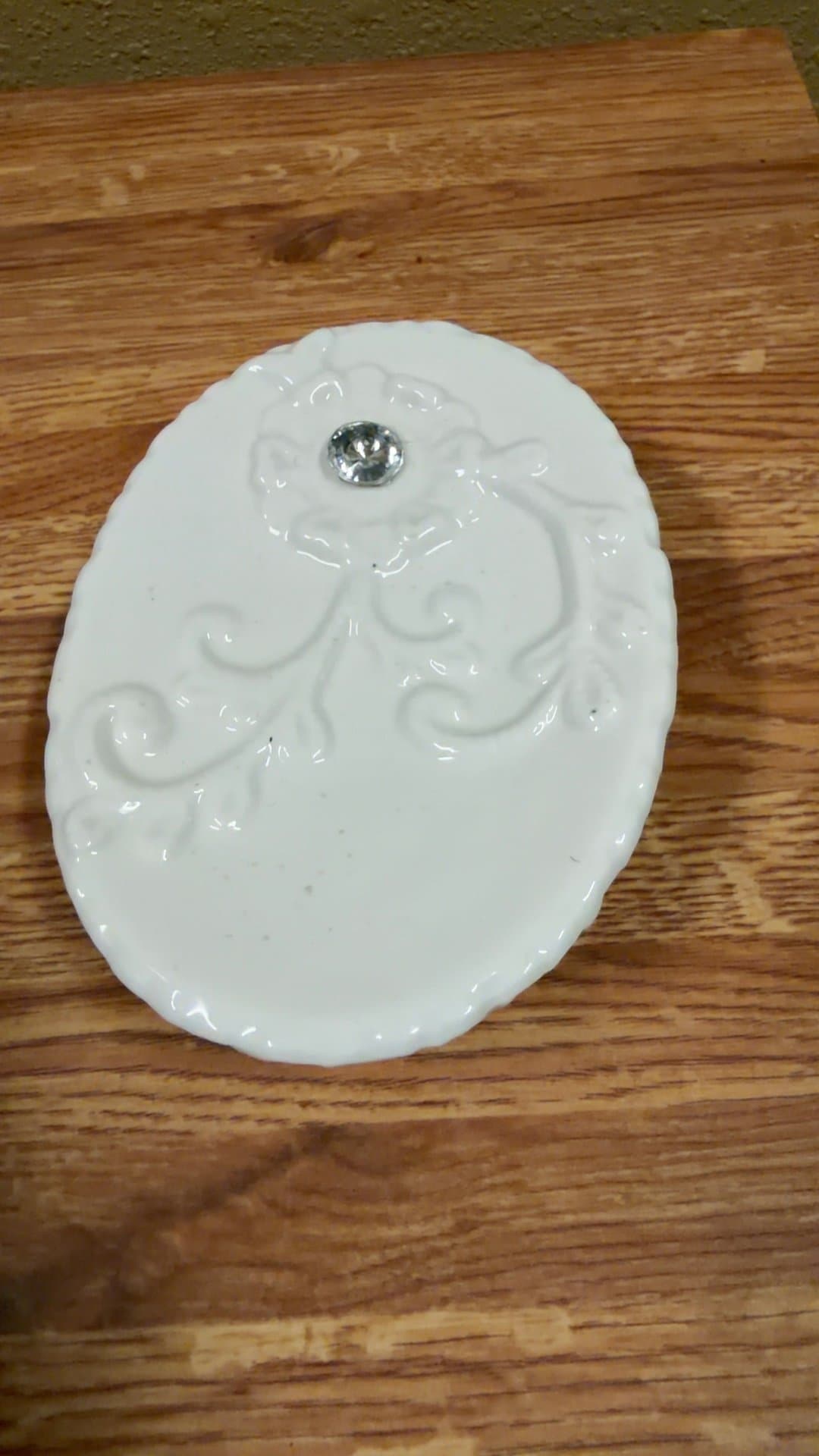 Decorative Ceramic Trinket Dish - Image 1