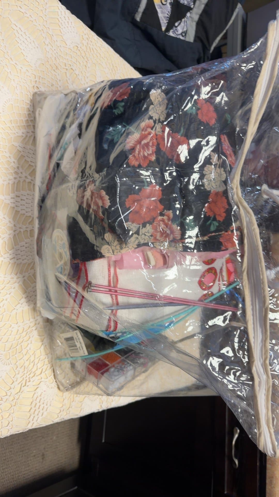 Assorted Sewing and Craft Supplies - Image 1