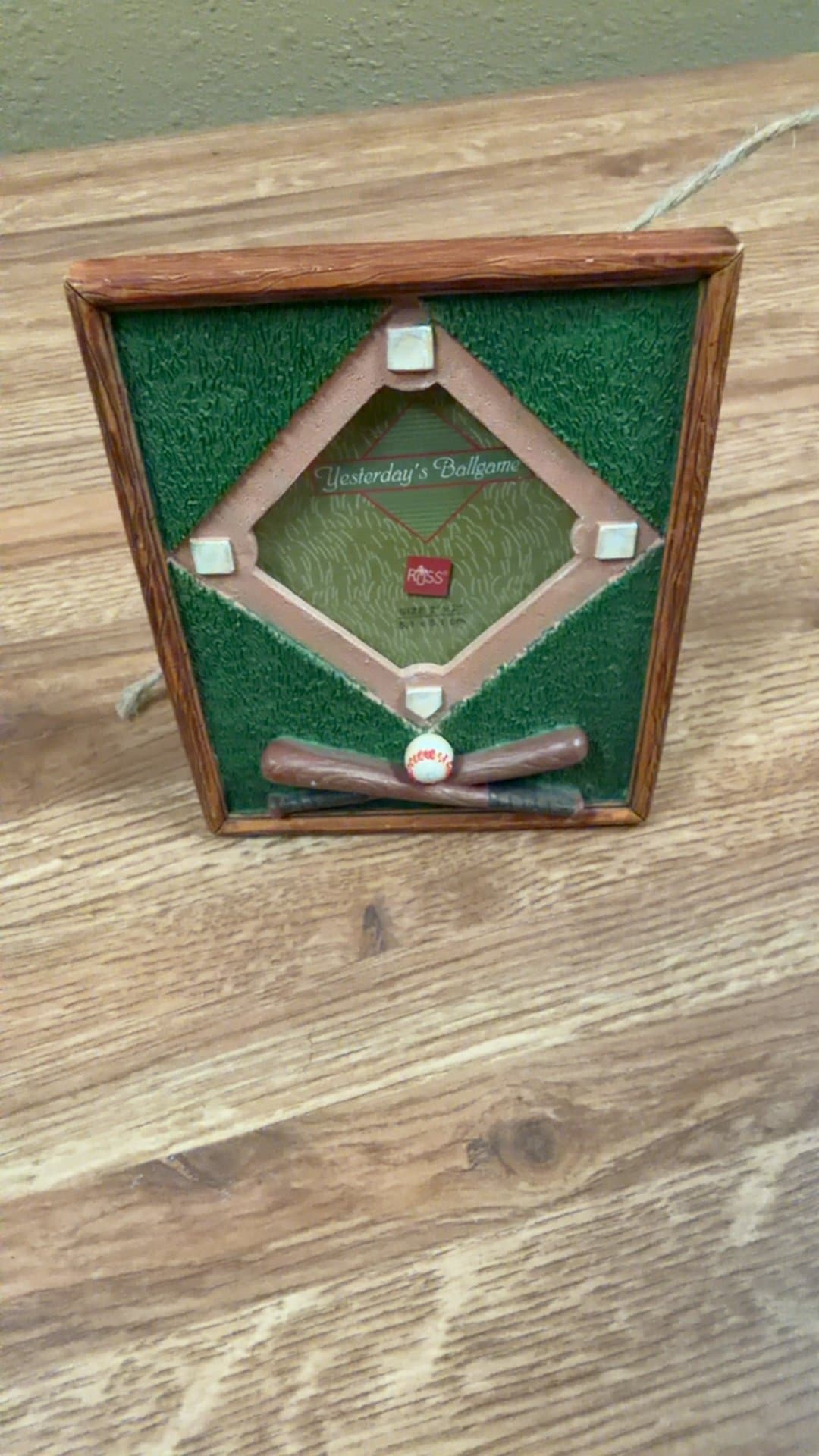 Baseball Diamond Picture Frame - Image 1