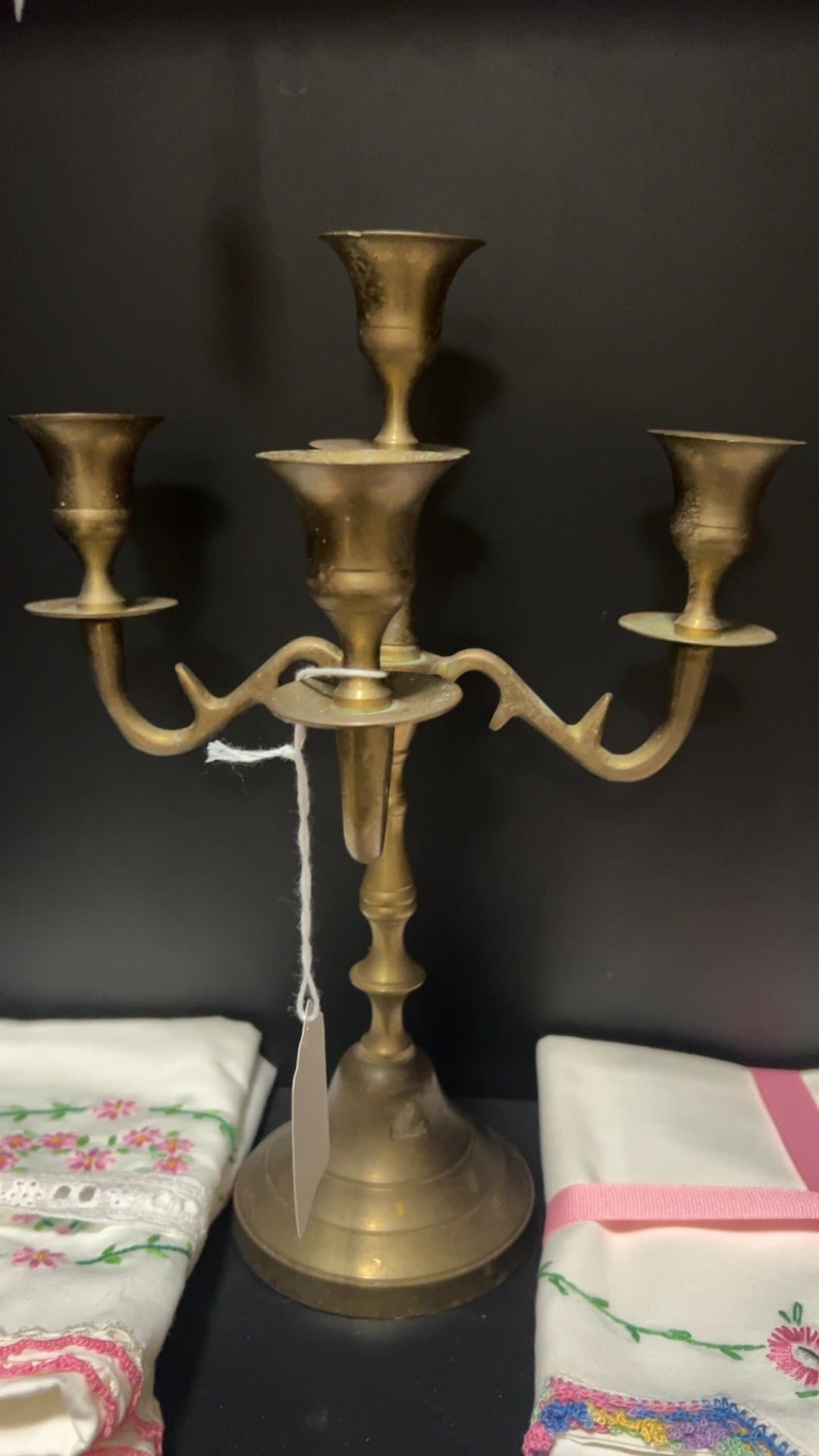Vintage Brass Candelabra