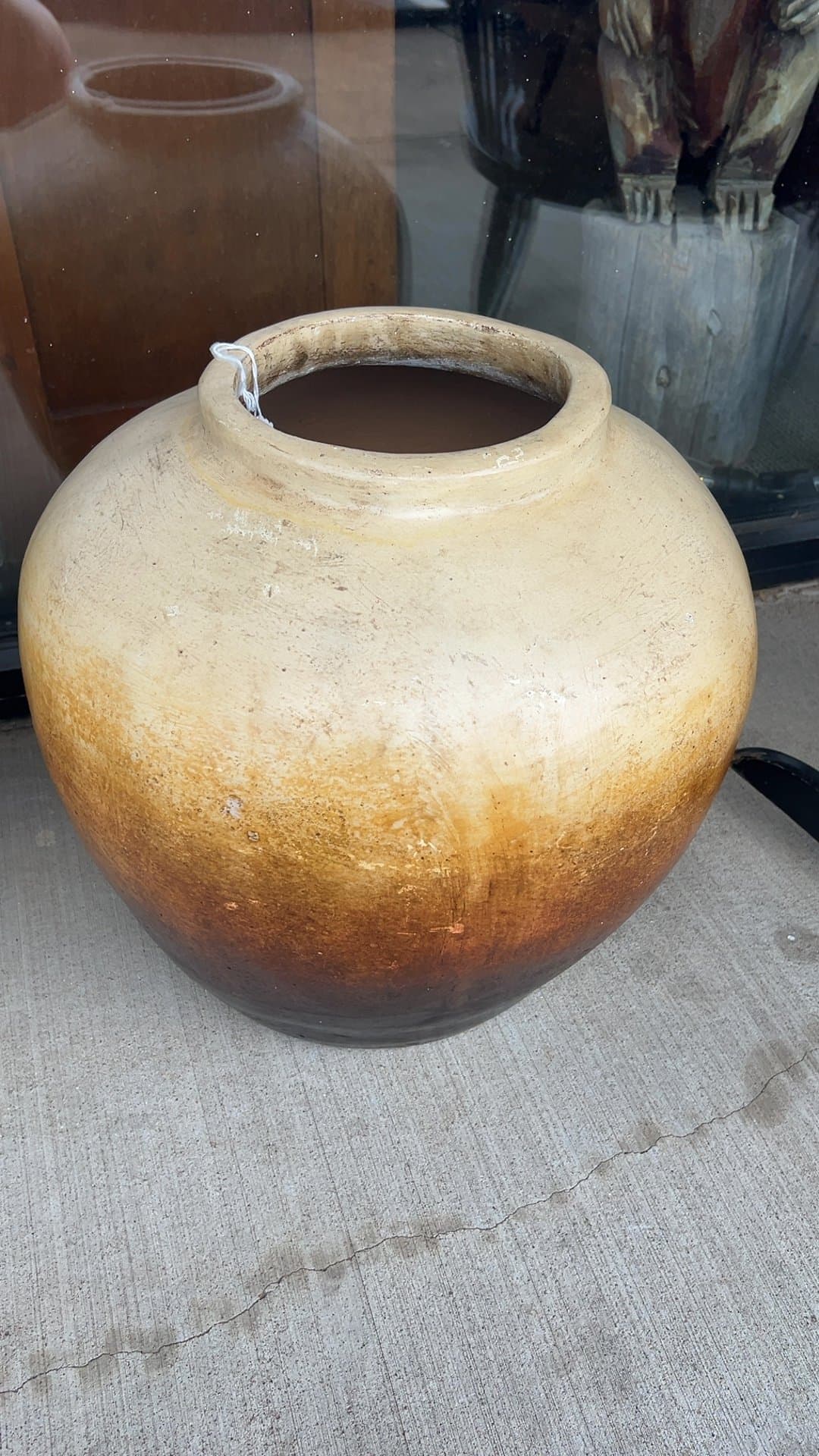 Large Earthenware Vase - Image 1