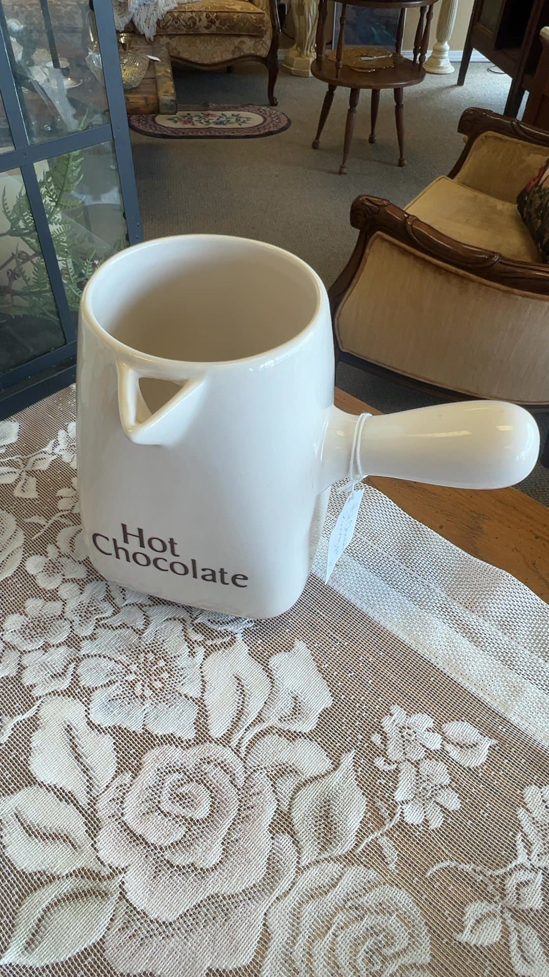 BonJour Hot Chocolate Ceramic Pitcher - Image 1