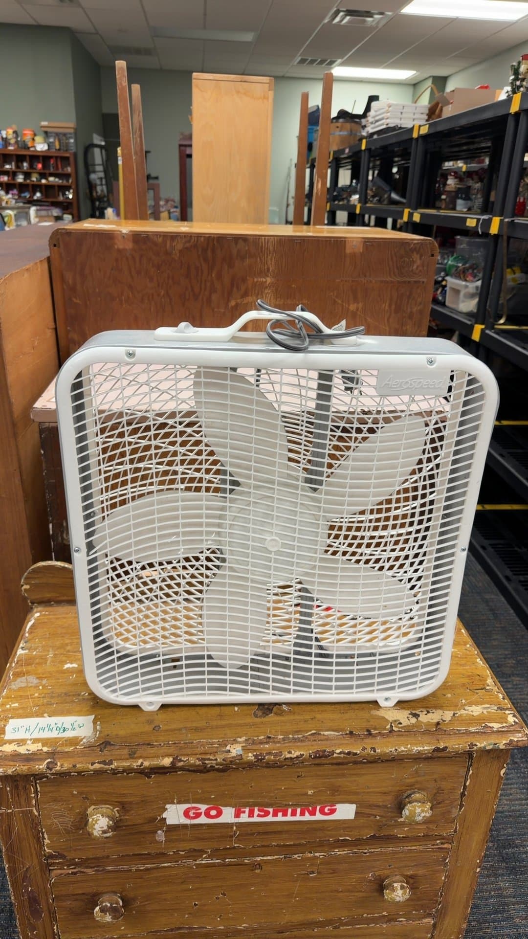 Aerospeed Box Fan - Image 1