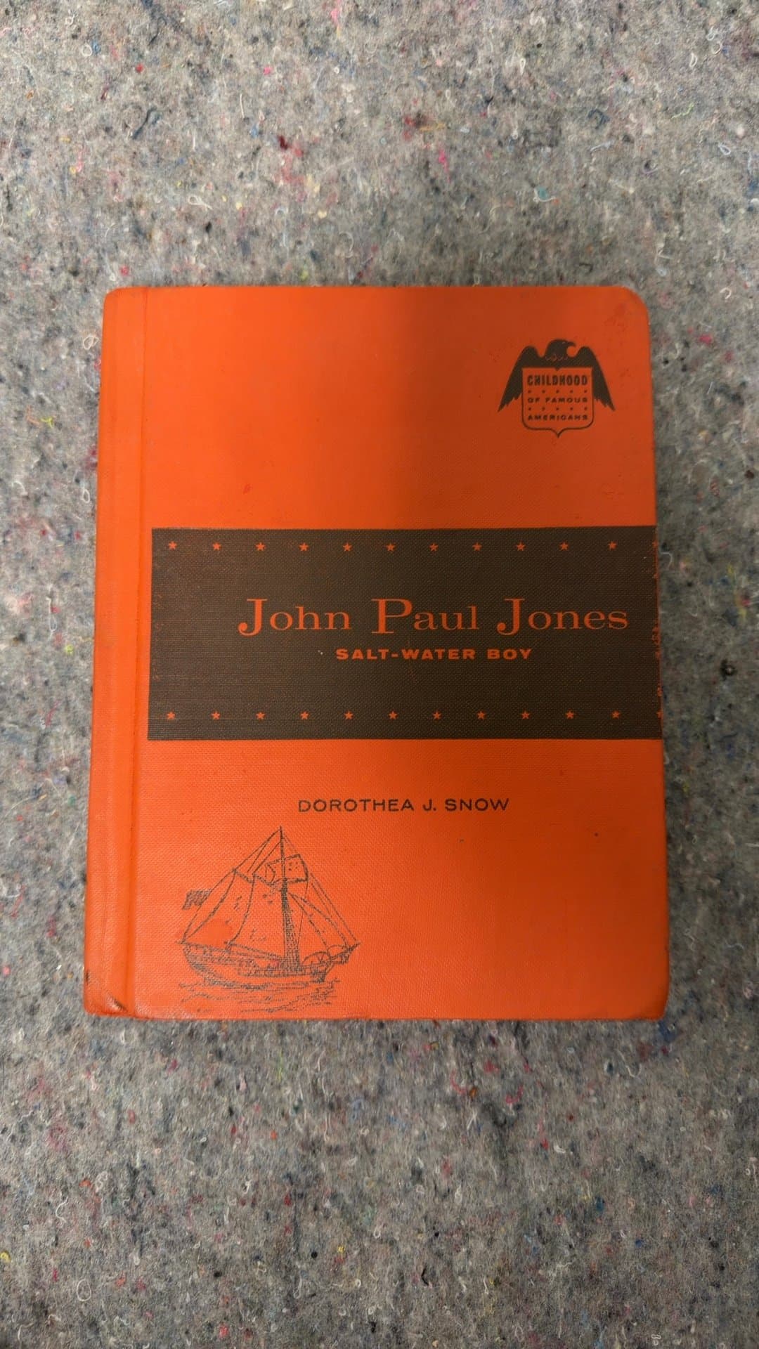 John Paul Jones: Salt-Water Boy by Dorothea J. Snow - Image 1