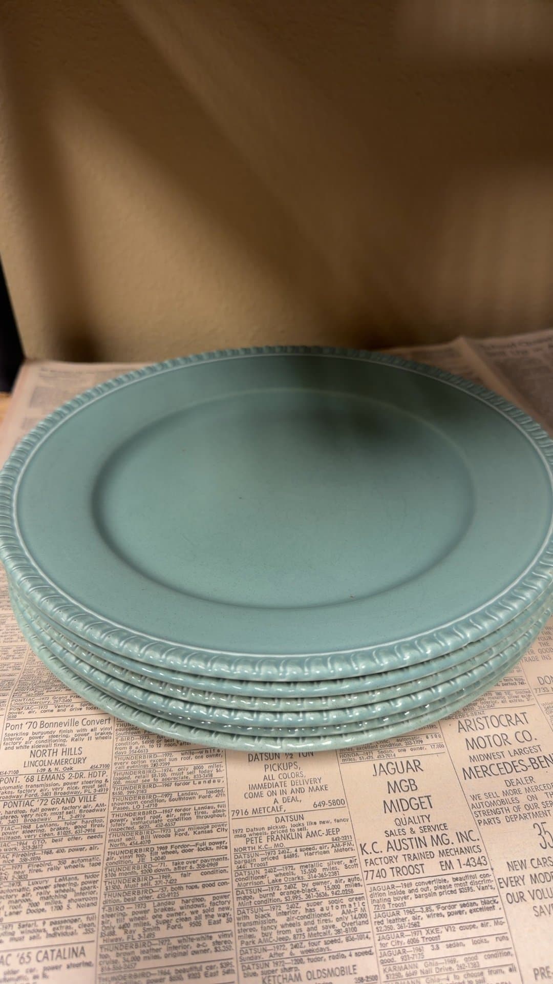 Royal Stafford Fine Earthenware Plates-6 - Image 1