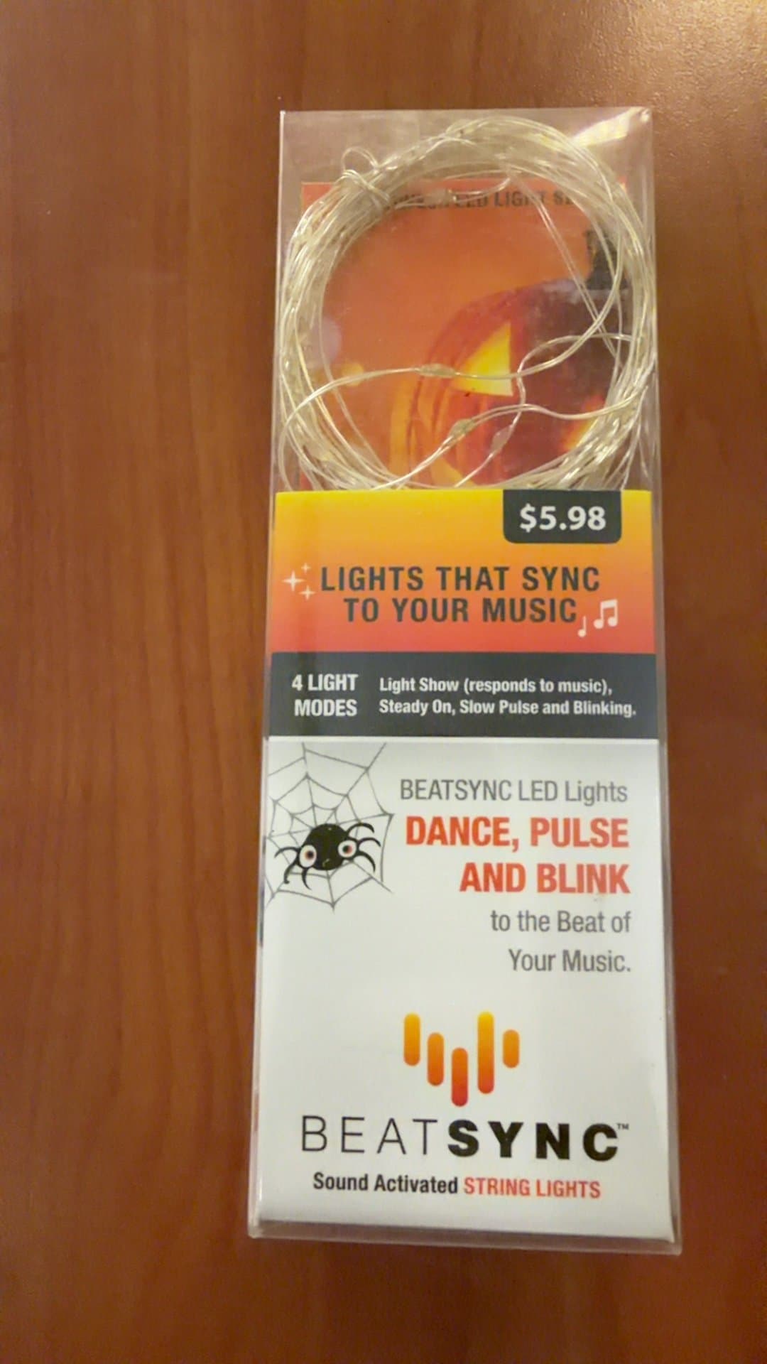 BeatSync Sound Activated LED String Lights - Image 1