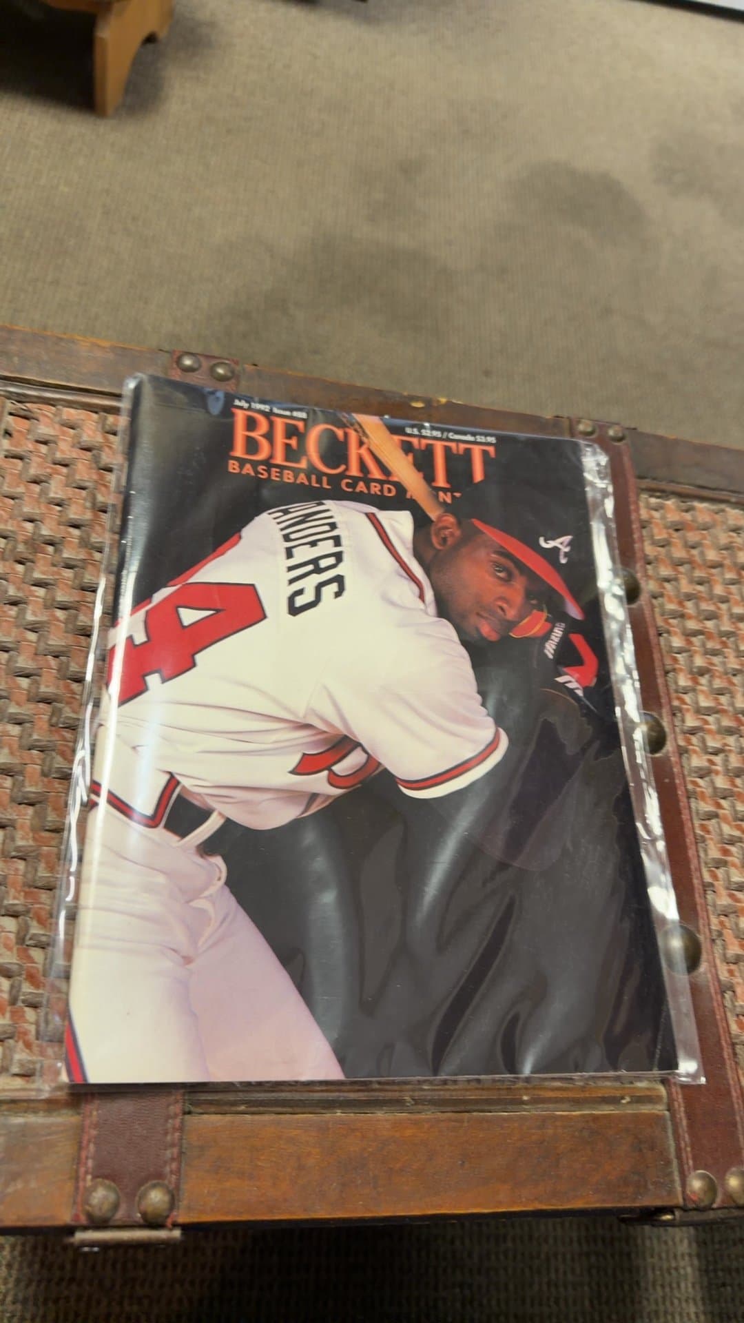Beckett Baseball Card Monthly Magazine - July 1992 Issue - Image 1