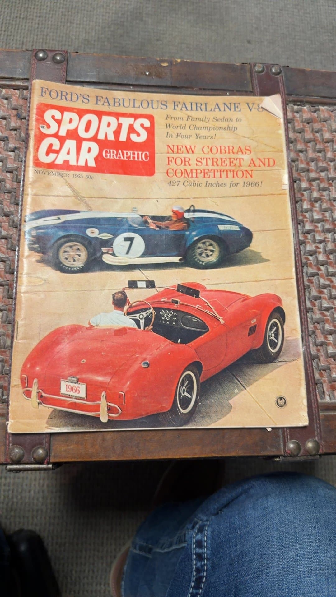 Sports Car Graphic Magazine November 1965 - Image 1