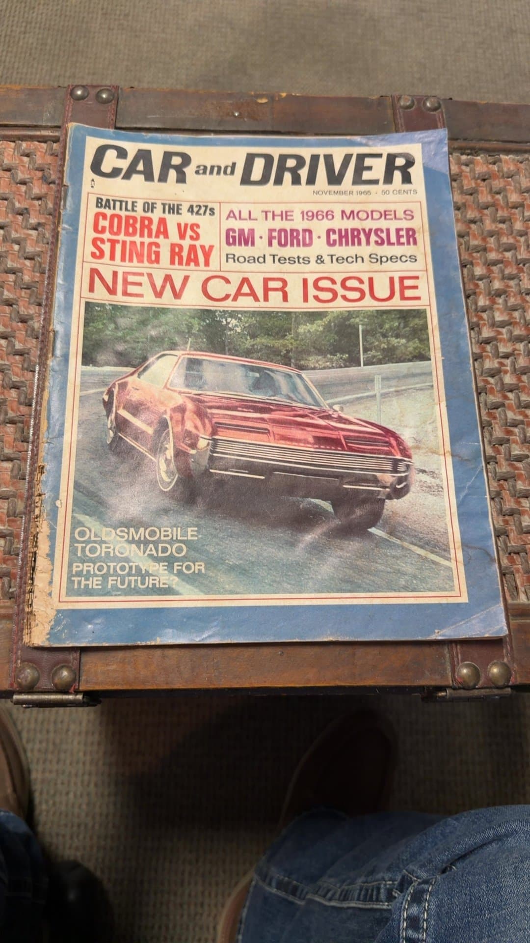 Car and Driver Magazine November 1965 Issue - Image 1