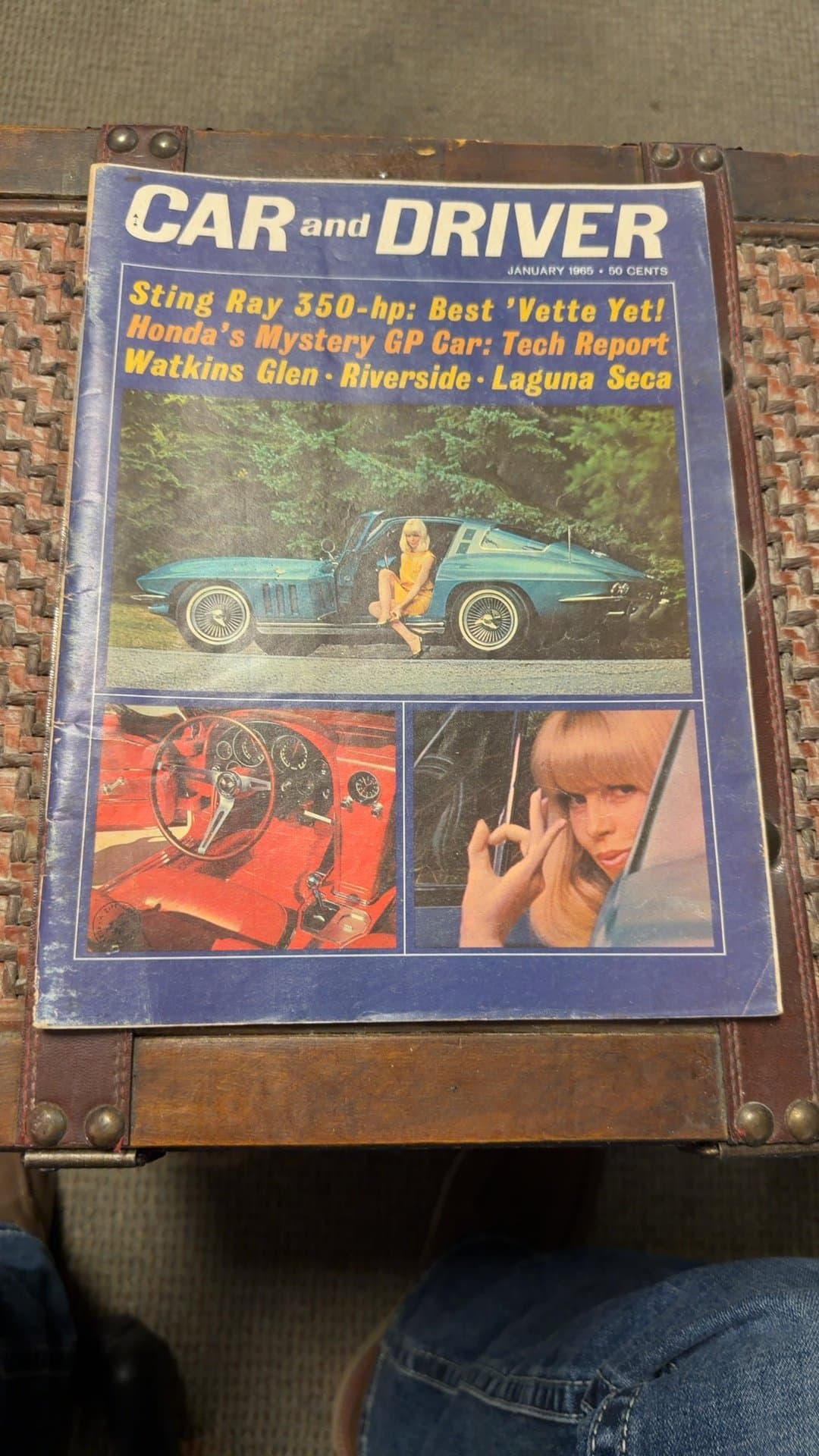 Car and Driver Magazine January 1965 Issue - Image 1