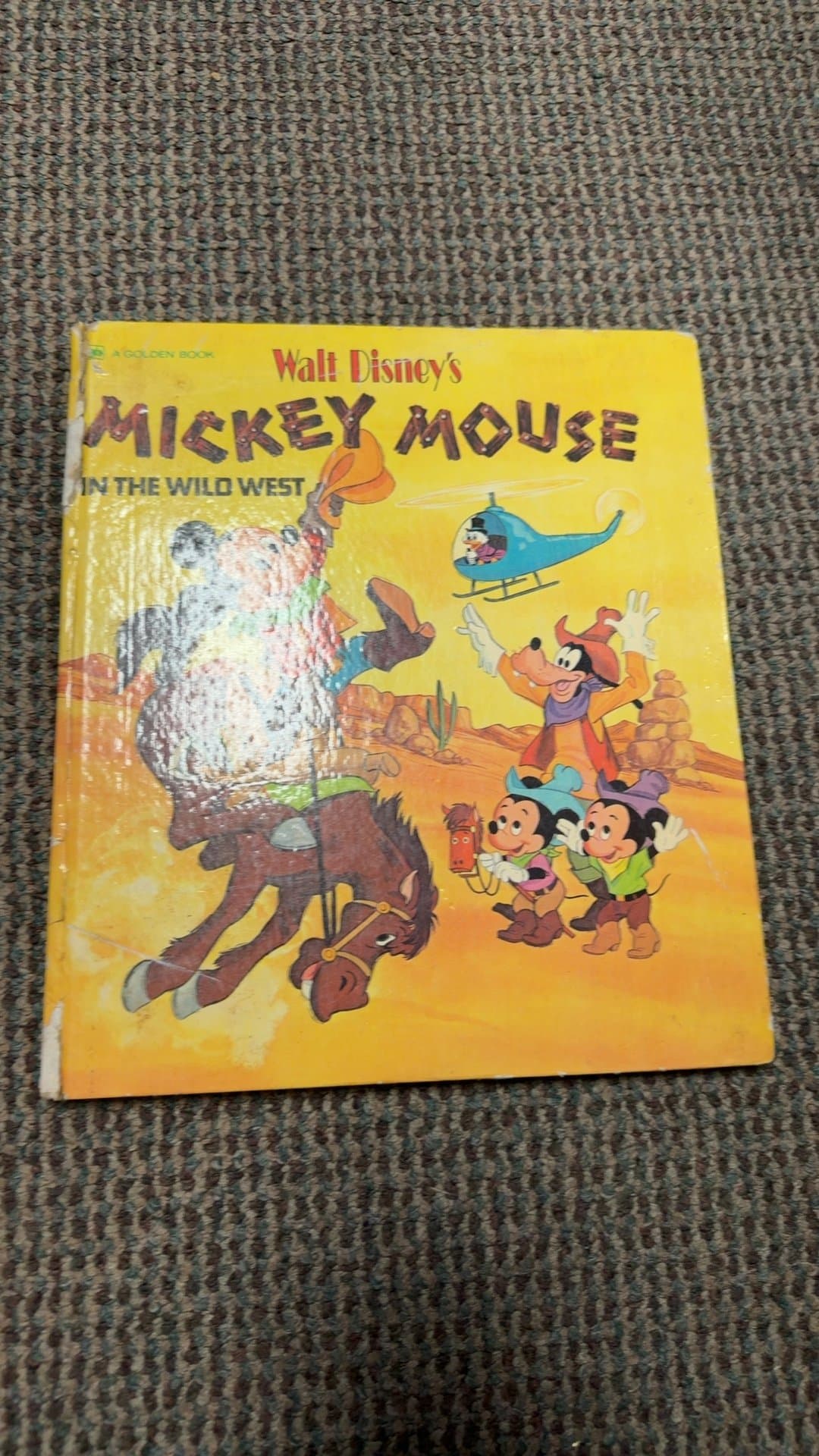 Walt Disney's Mickey Mouse in the Wild West Book - Image 1