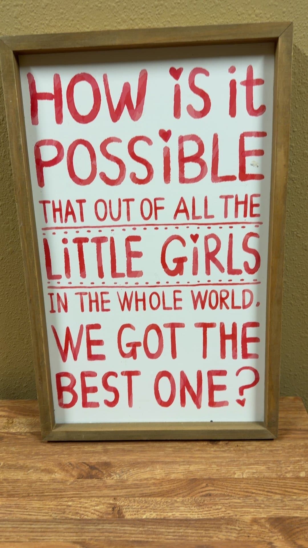 Inspirational Quote Picture Frame - Image 1