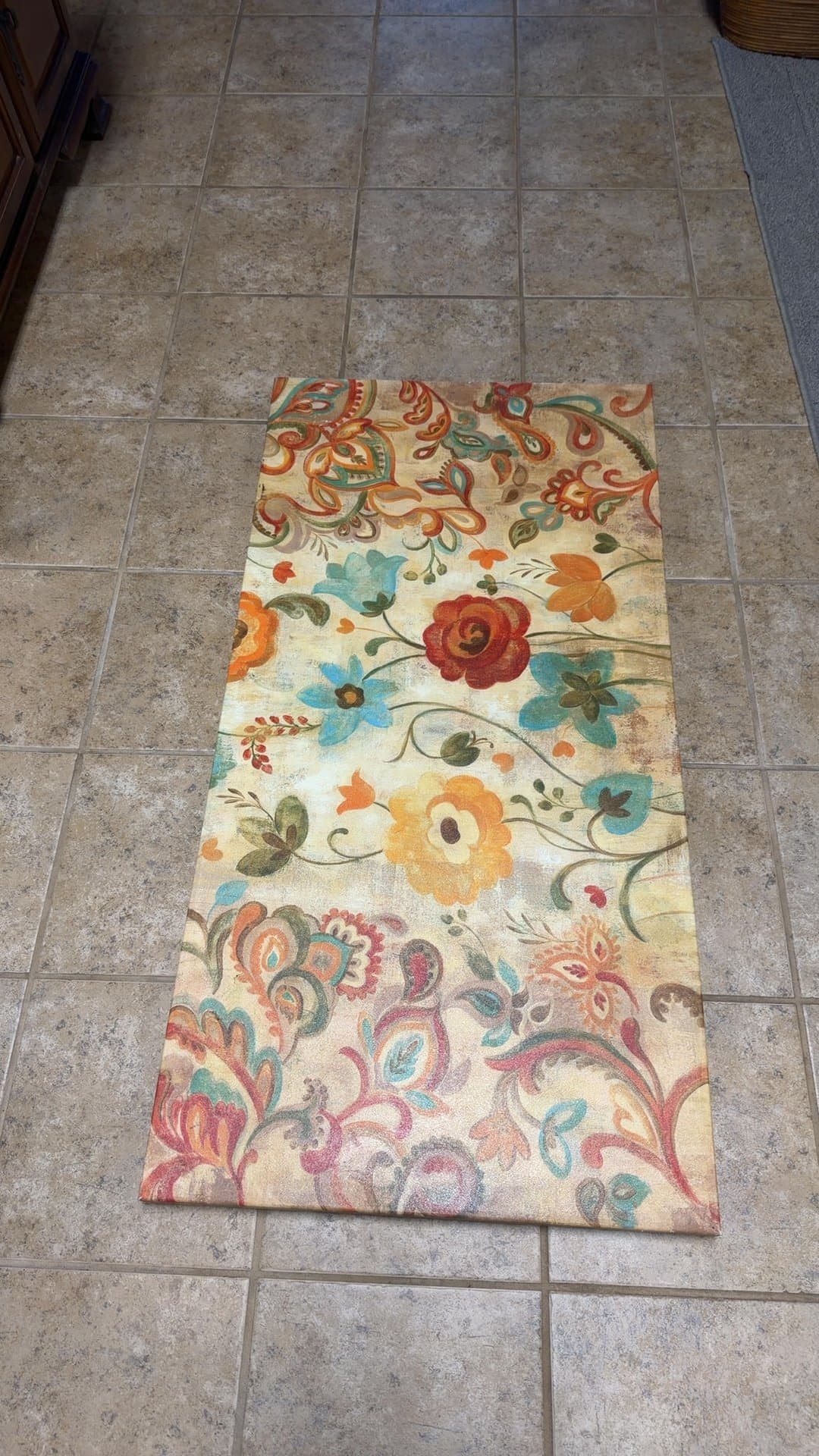 Floral Canvas Wall Art - Image 1