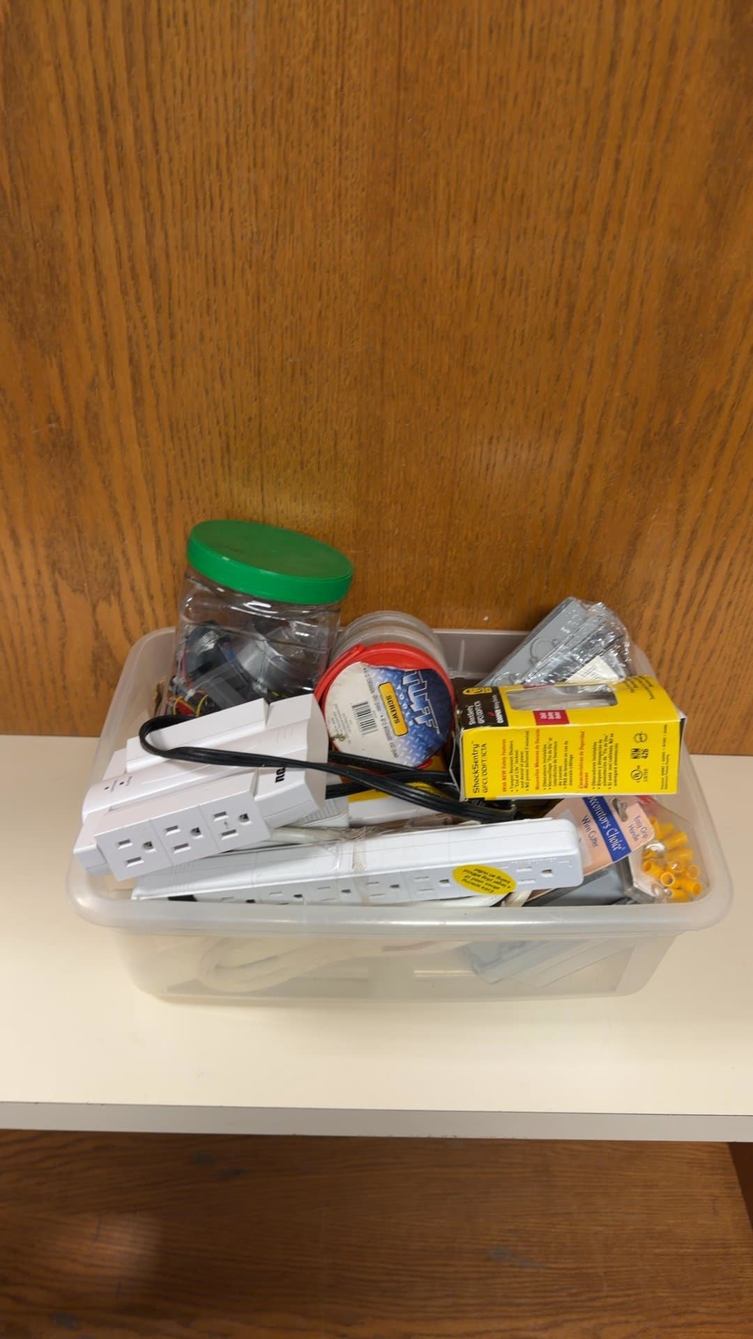 Assorted Electrical Supplies and Tools - Image 1