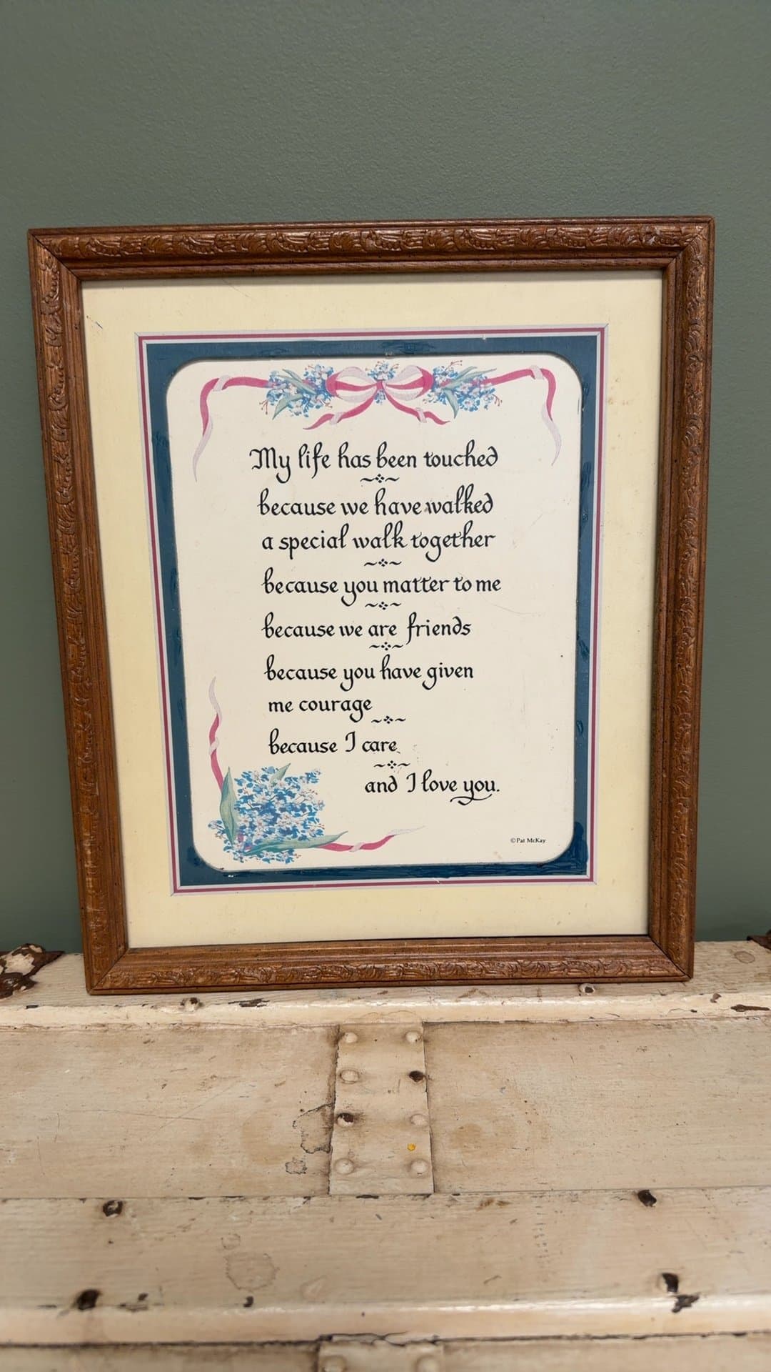 Framed Inspirational Quote Print - Image 1