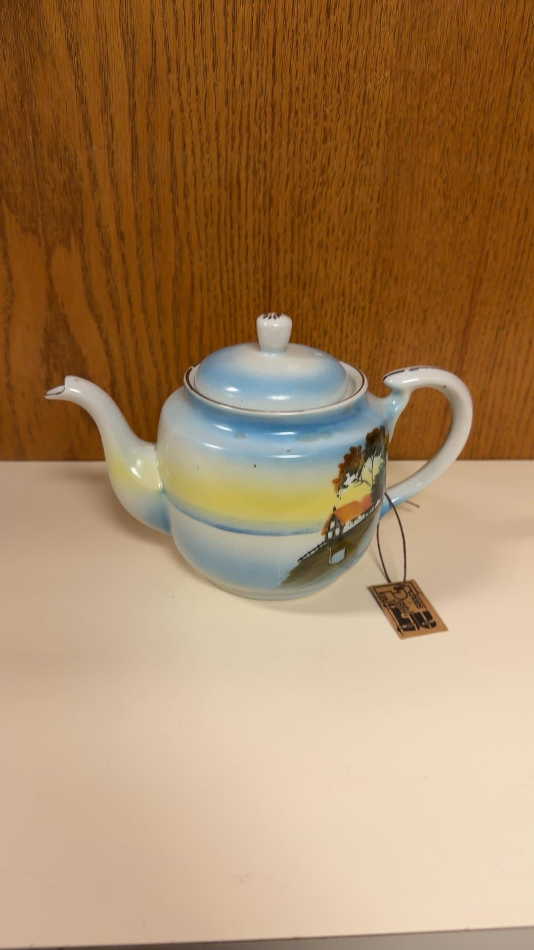 Vintage Japanese Porcelain Teapot - Image 1