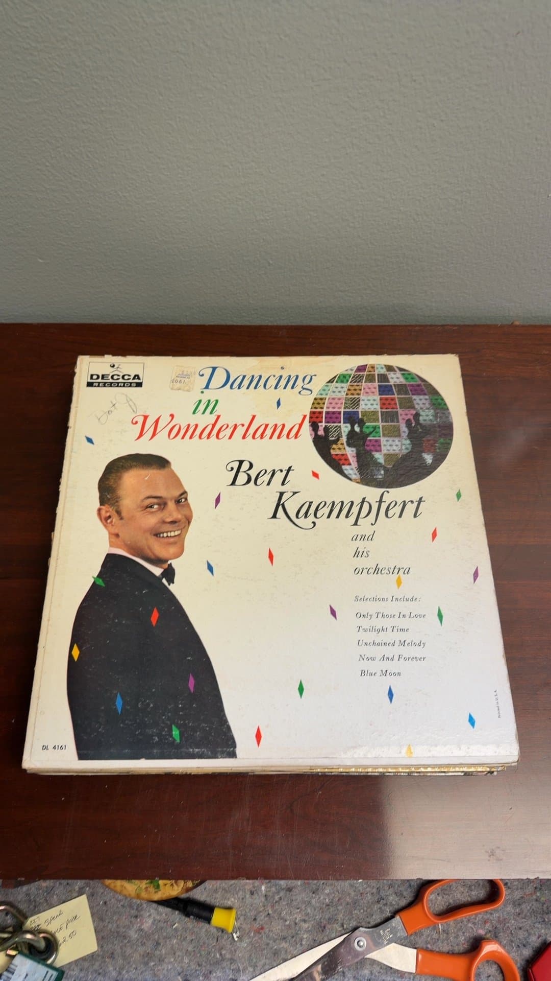 Dancing in Wonderland by Bert Kaempfert Vinyl Record - Image 1