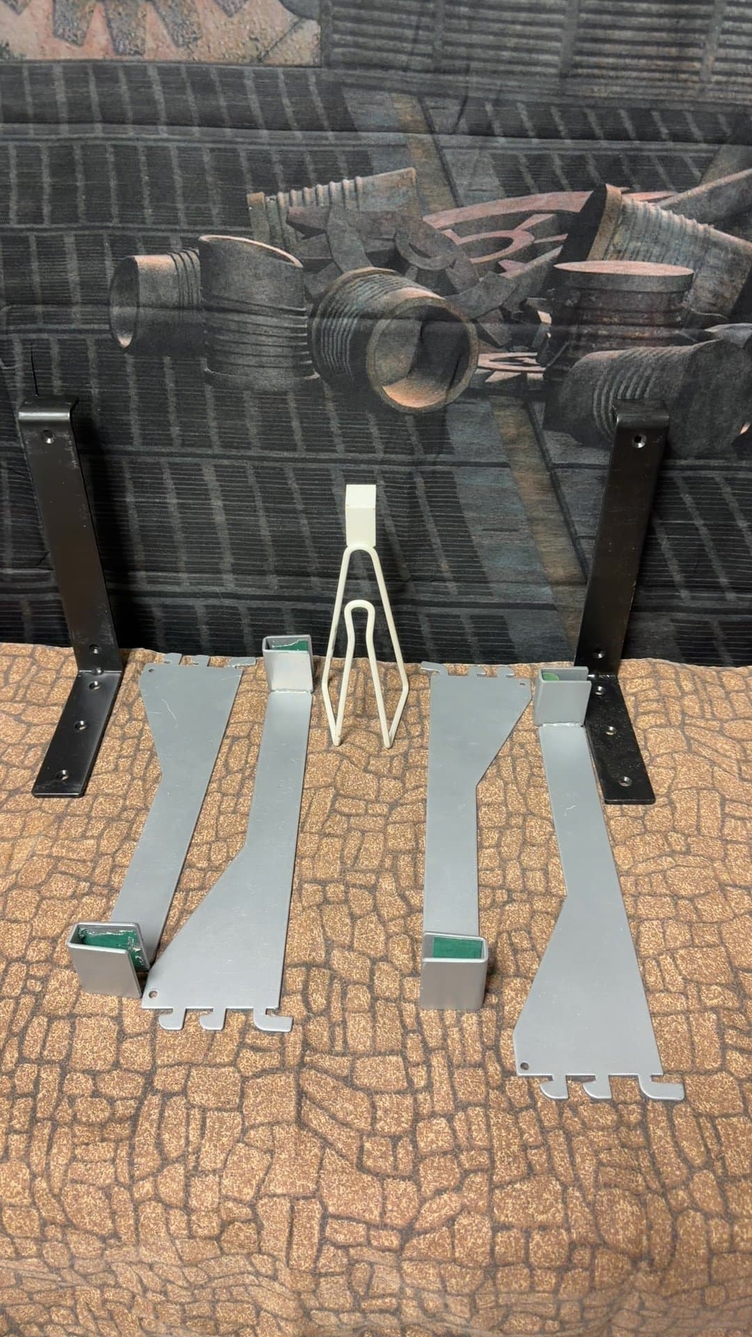 Metal Bracket and Support Set - Image 1