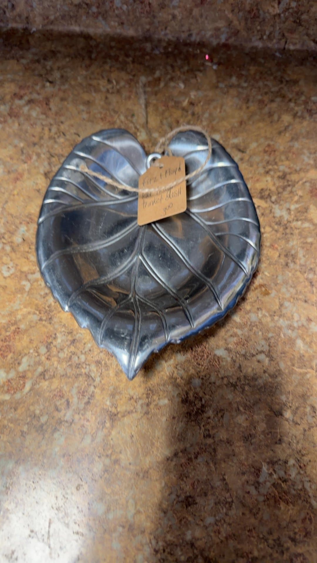 Arthur Court Leaf Trinket Dish