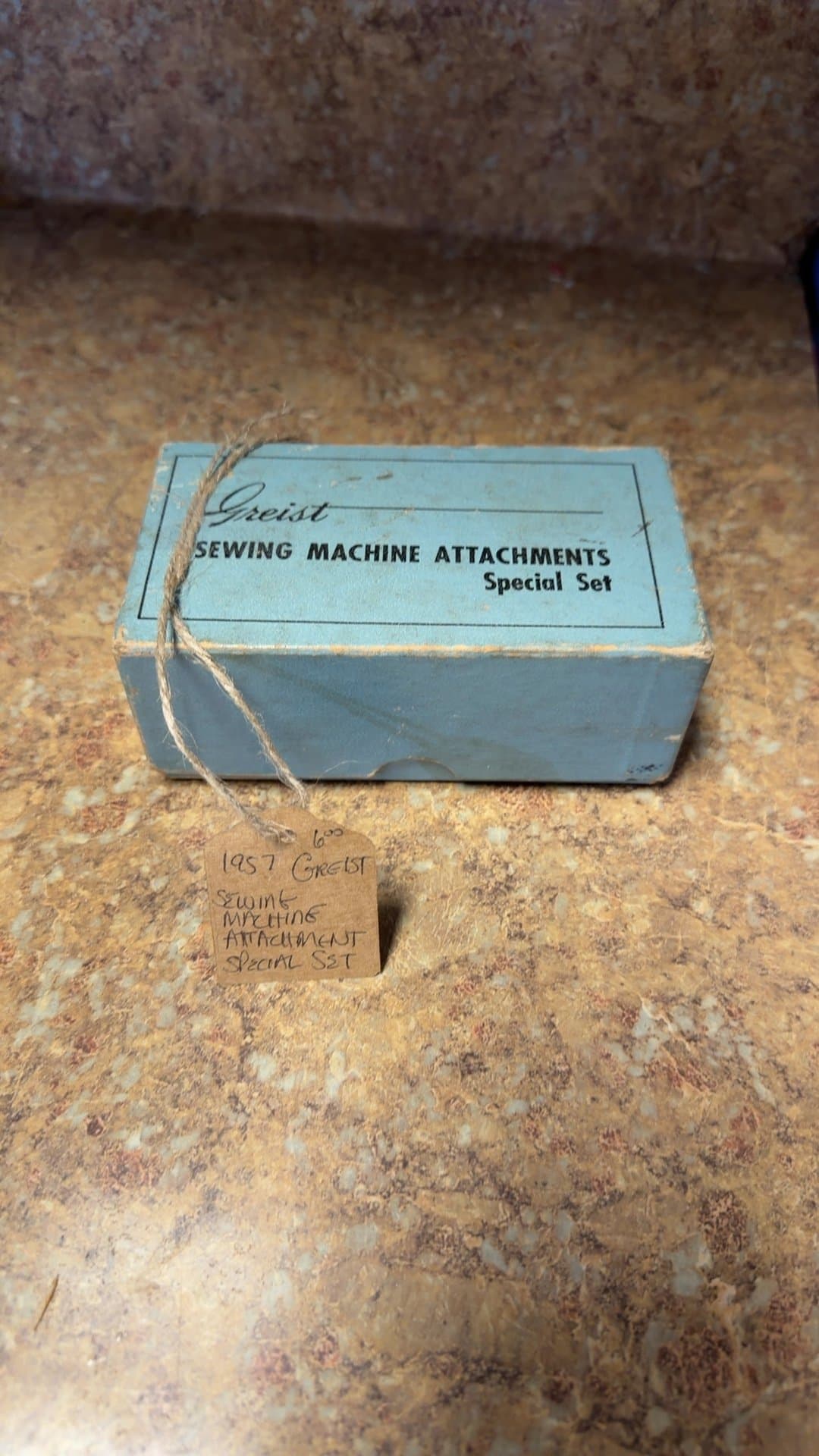 1957 Greist Sewing Machine Attachments Special Set - Image 1