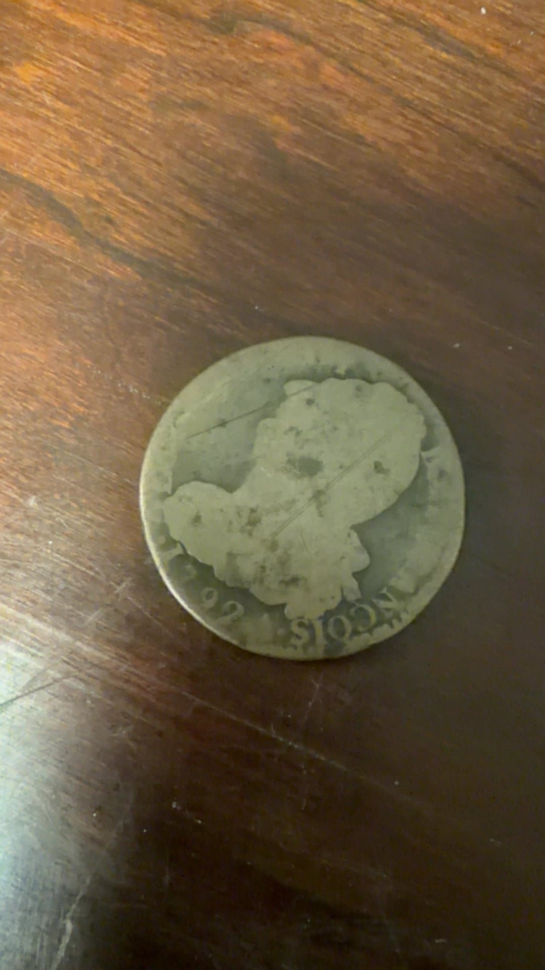France 1 Sol - 1791-Error "GRTIA" - Image 1