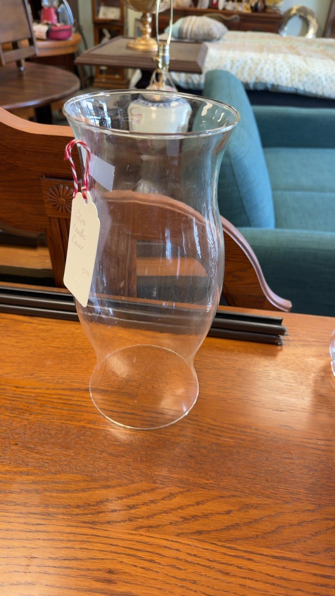 Glass Candle Cover - Image 1