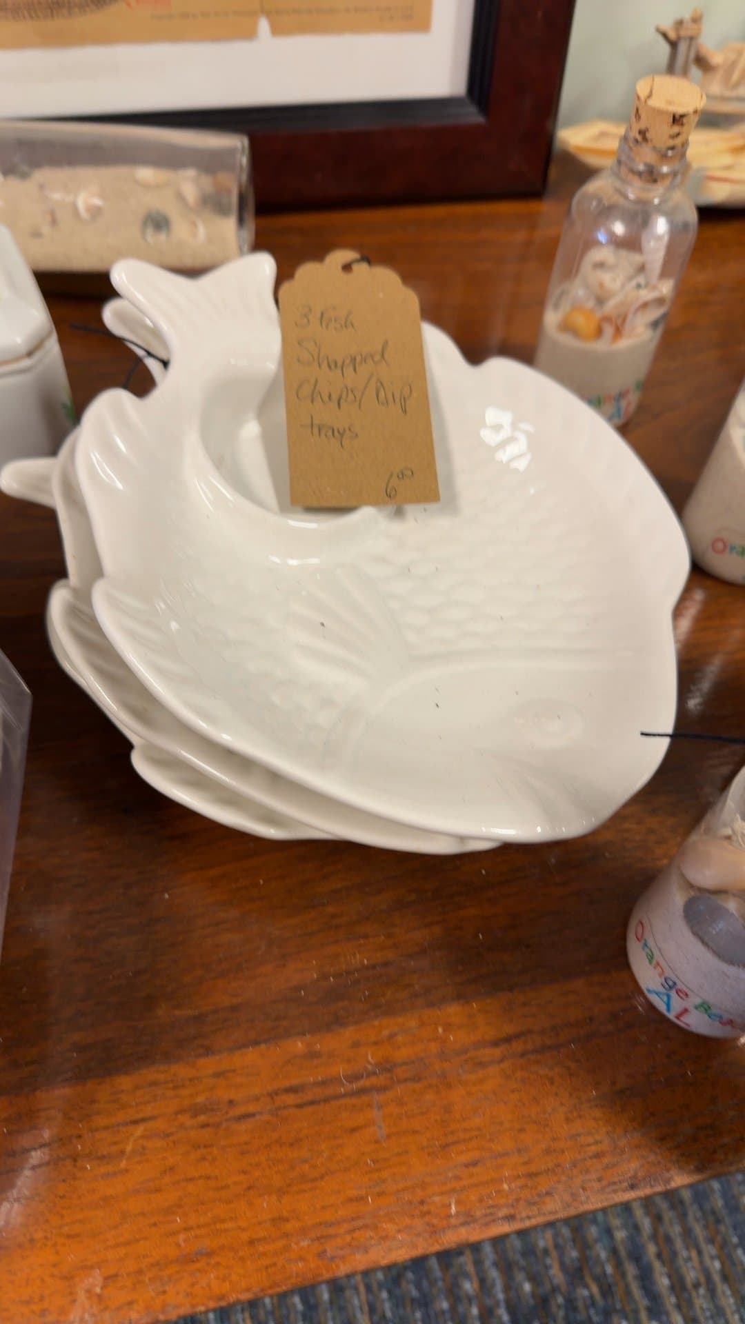 Fish Shaped Chips and Dip Trays - Image 1