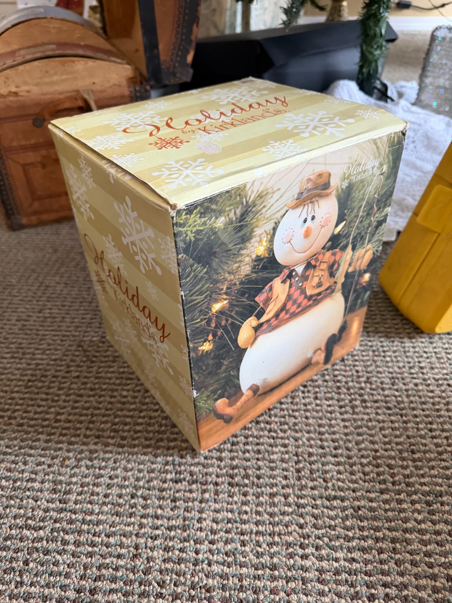 Holiday Snowman Decoration by Kirkland