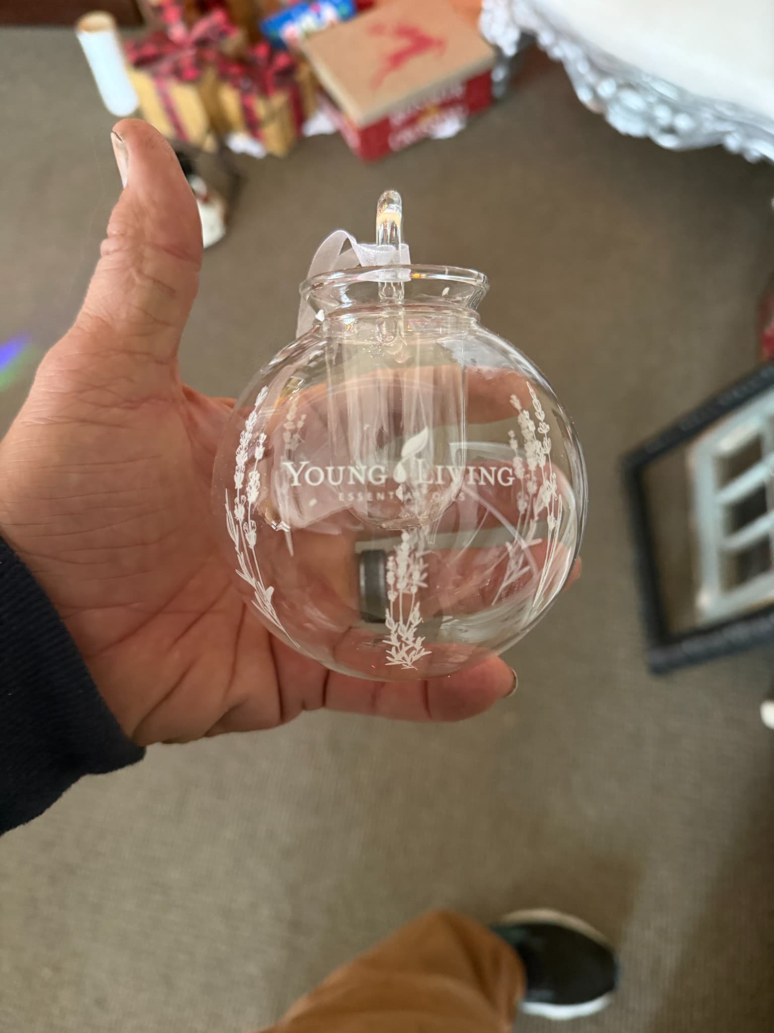 Young Living Glass Ornament