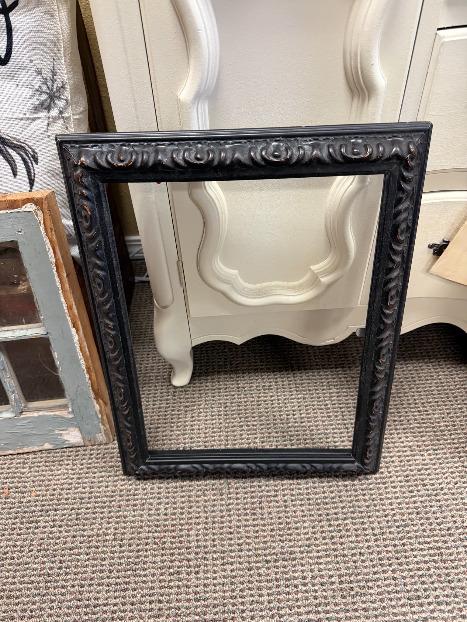 Ornate Black Picture Frame