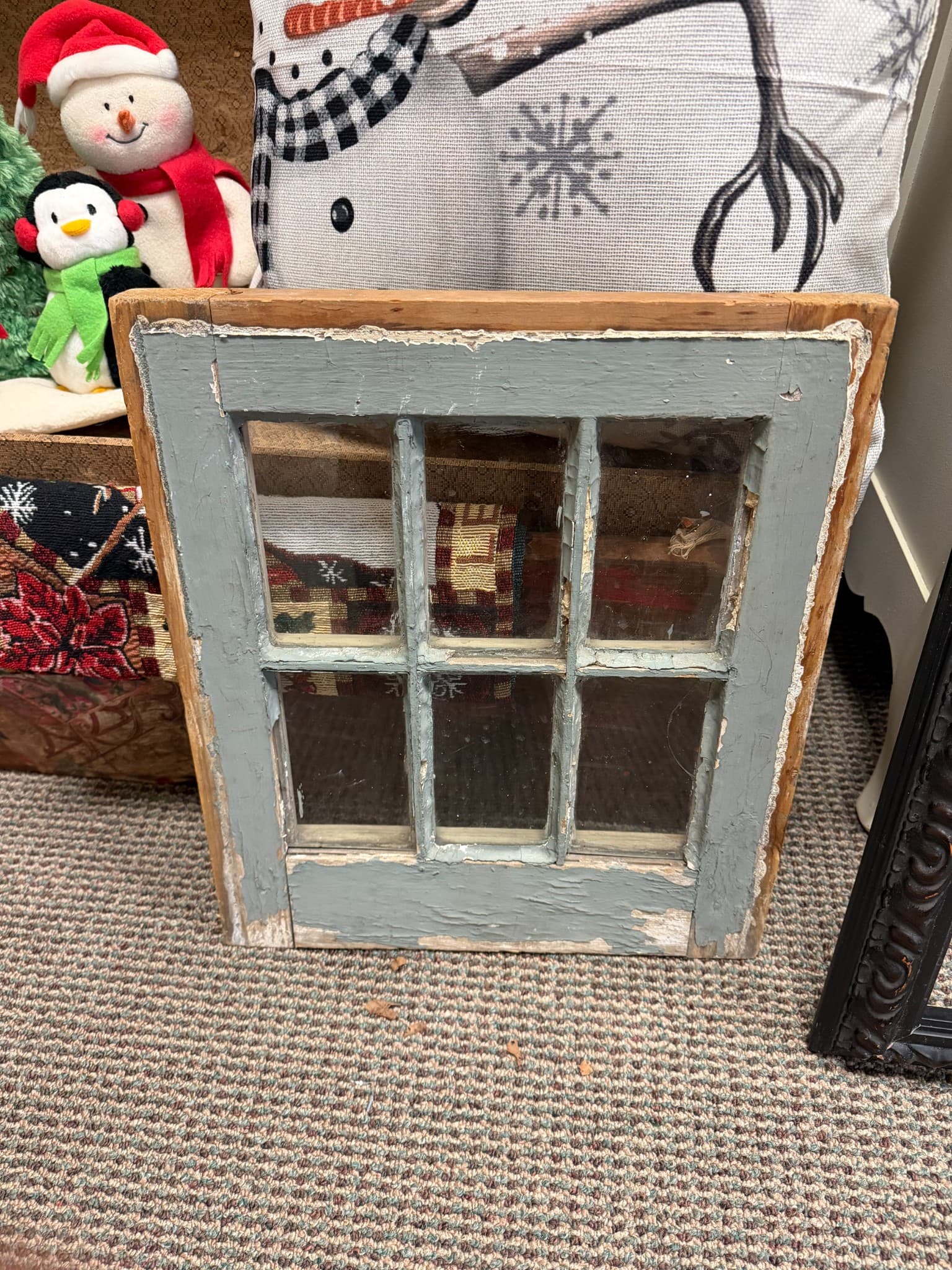 Vintage Wooden Window Frame