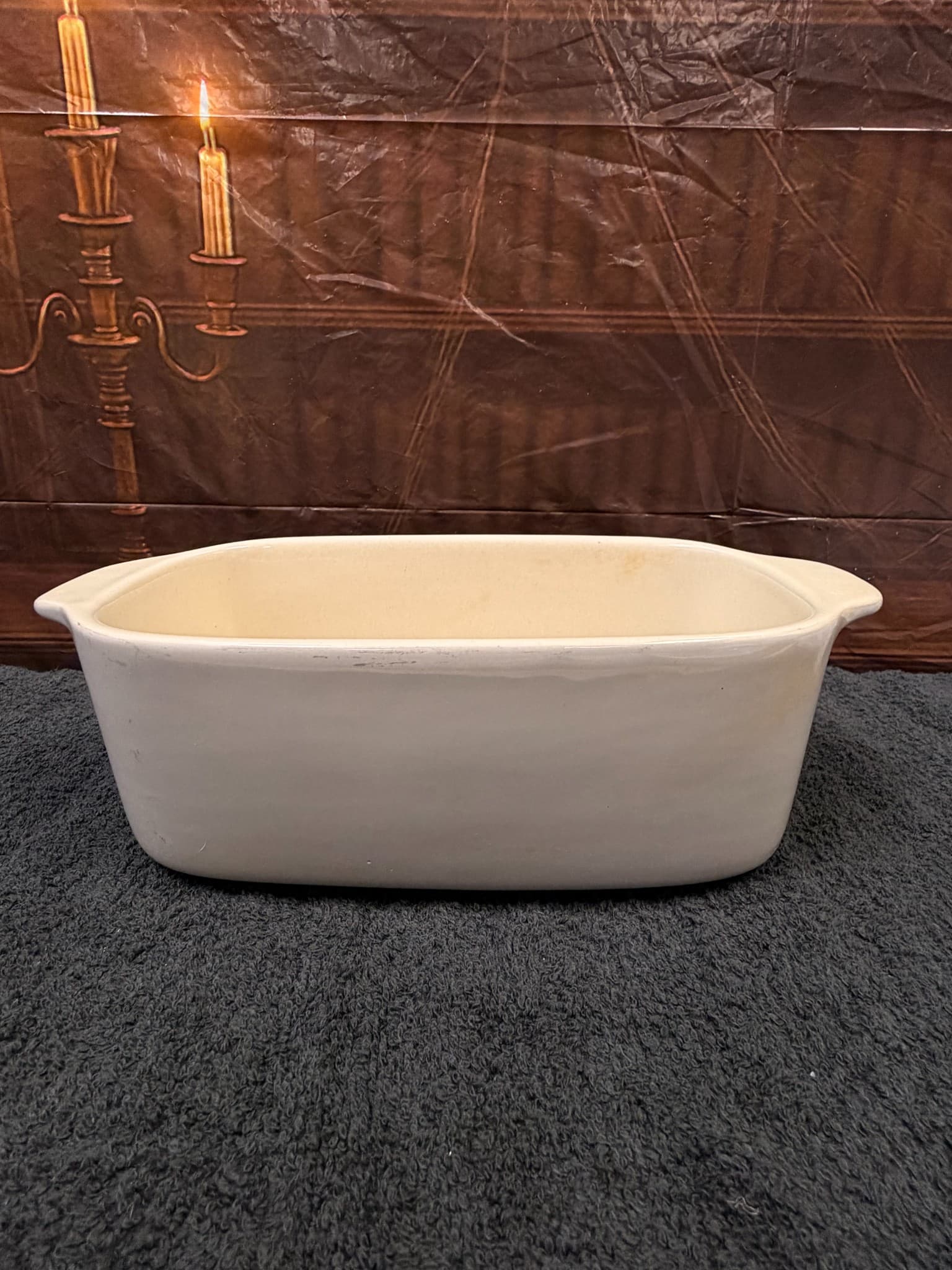 Vintage Westinghouse Ceramic Refrigerator Ware Casserole Dish - Image 1